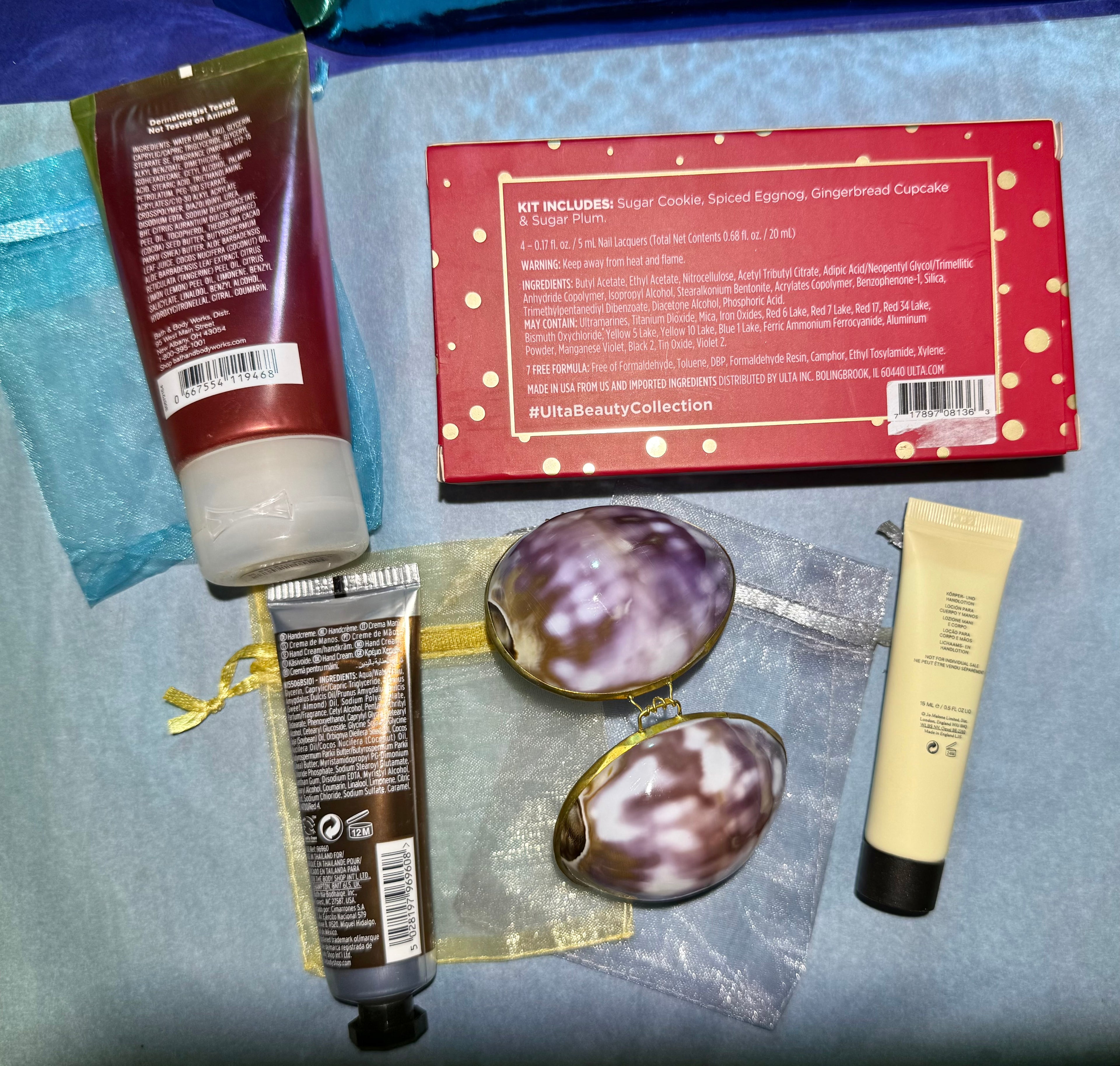 Holiday Glow Coastal Gift Bundle – Bahamas Body Cream, Jo Malone Mini, Nail Polish Set & More