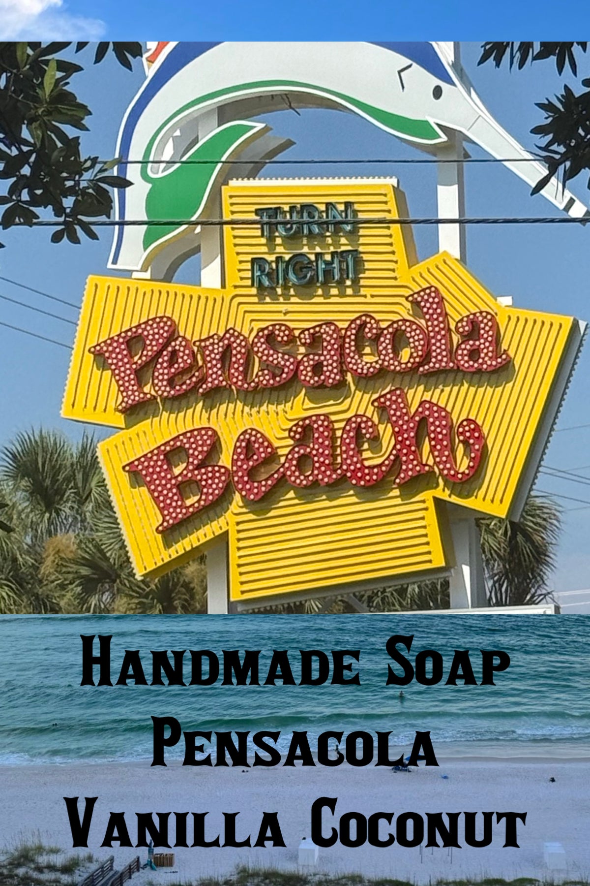 Coconut Vanilla Handmade Soap — Pensacola Beach 2-Bar Gift Set